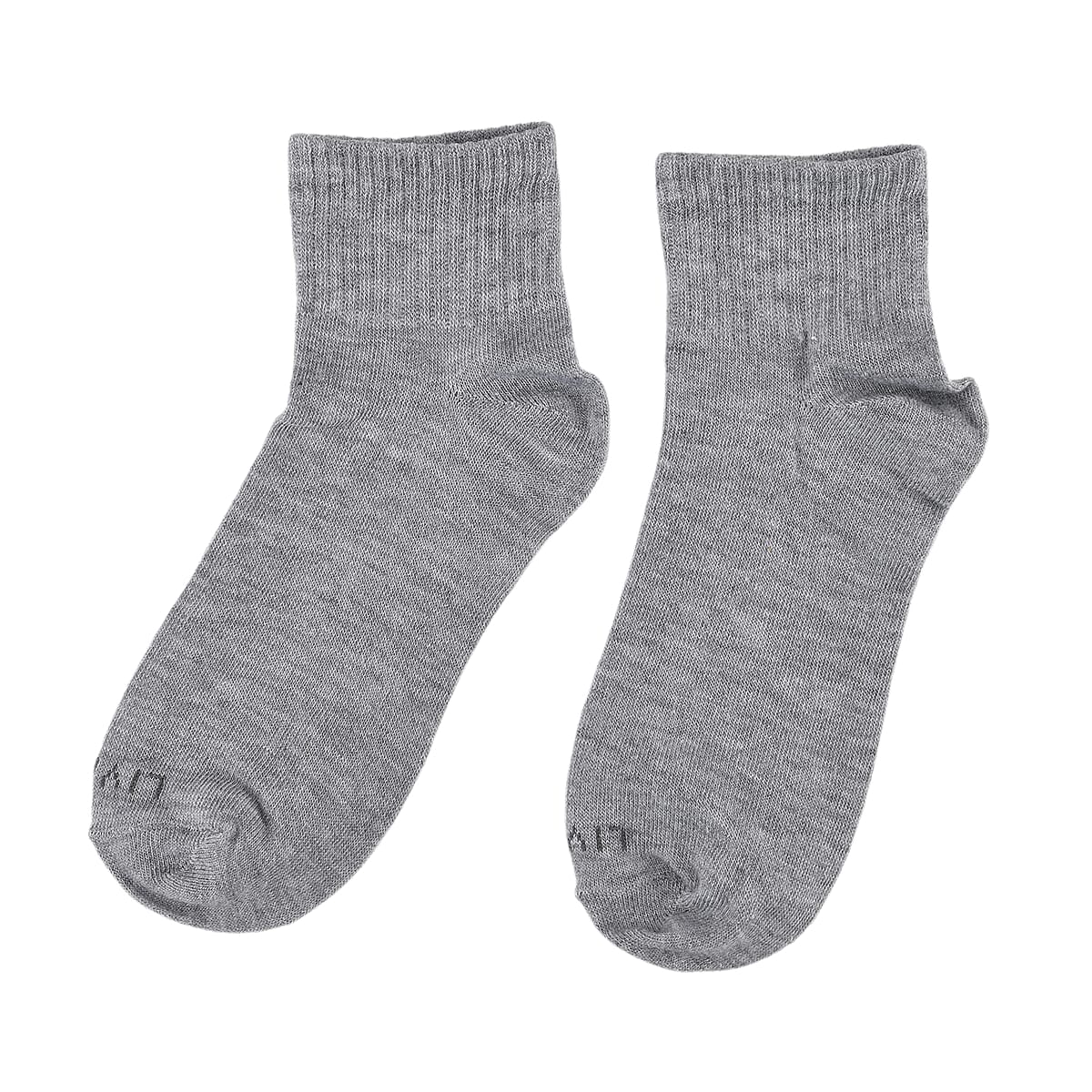 Livmore Multicolor Set of 20 Pairs Socks with Brand Logo image number 2