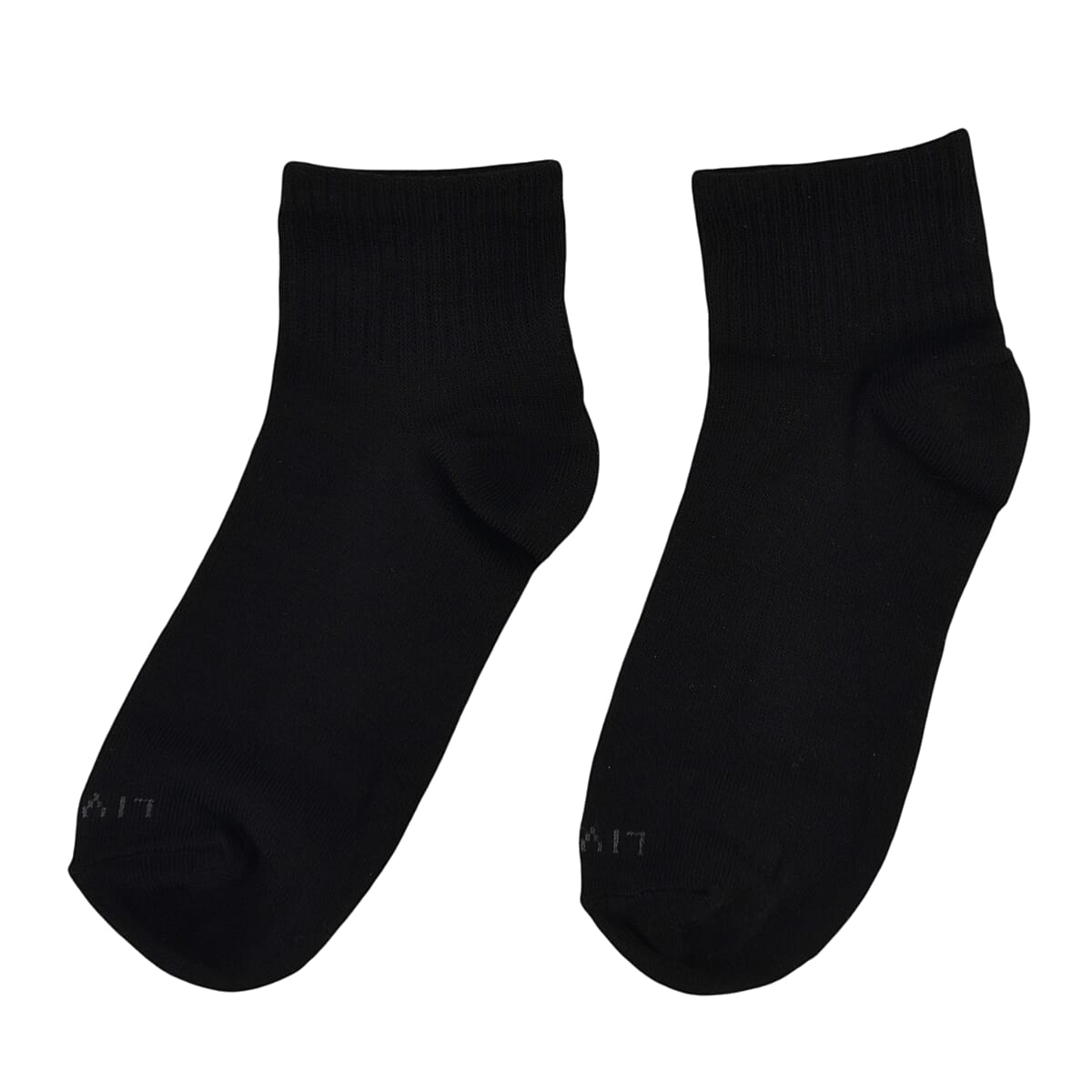 Livmore Multicolor Set of 20 Pairs Socks with Brand Logo image number 5