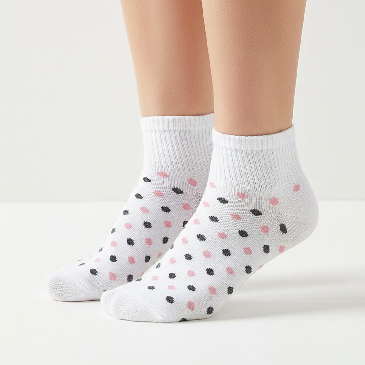 Livmore Multicolor Set of 20 Pairs Socks with Brand Logo image number 1