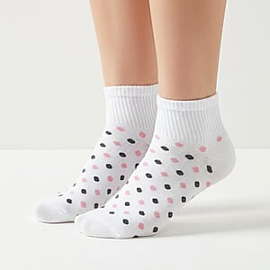 Livmore Multicolor Set of 20 Pairs Socks with Brand Logo