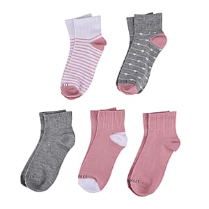 Livmore Multicolor Set of 20 Pairs Socks with Brand Logo