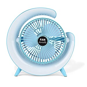 Livmore Blue RGB Fan with Color Lighting
