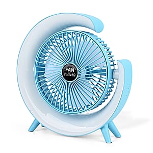 Livmore Blue RGB Fan with Color Lighting