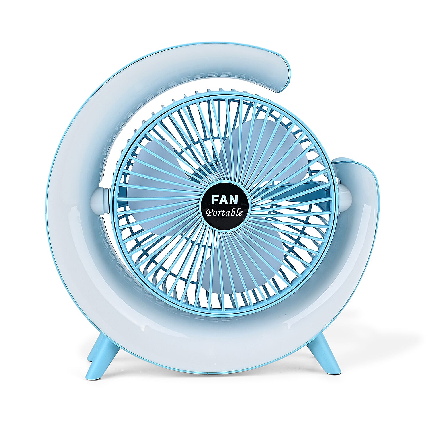 Livmore Blue RGB Fan with Color Lighting