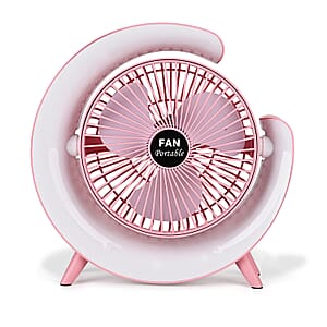 Livmore Pink RGB Fan with Color Lighting