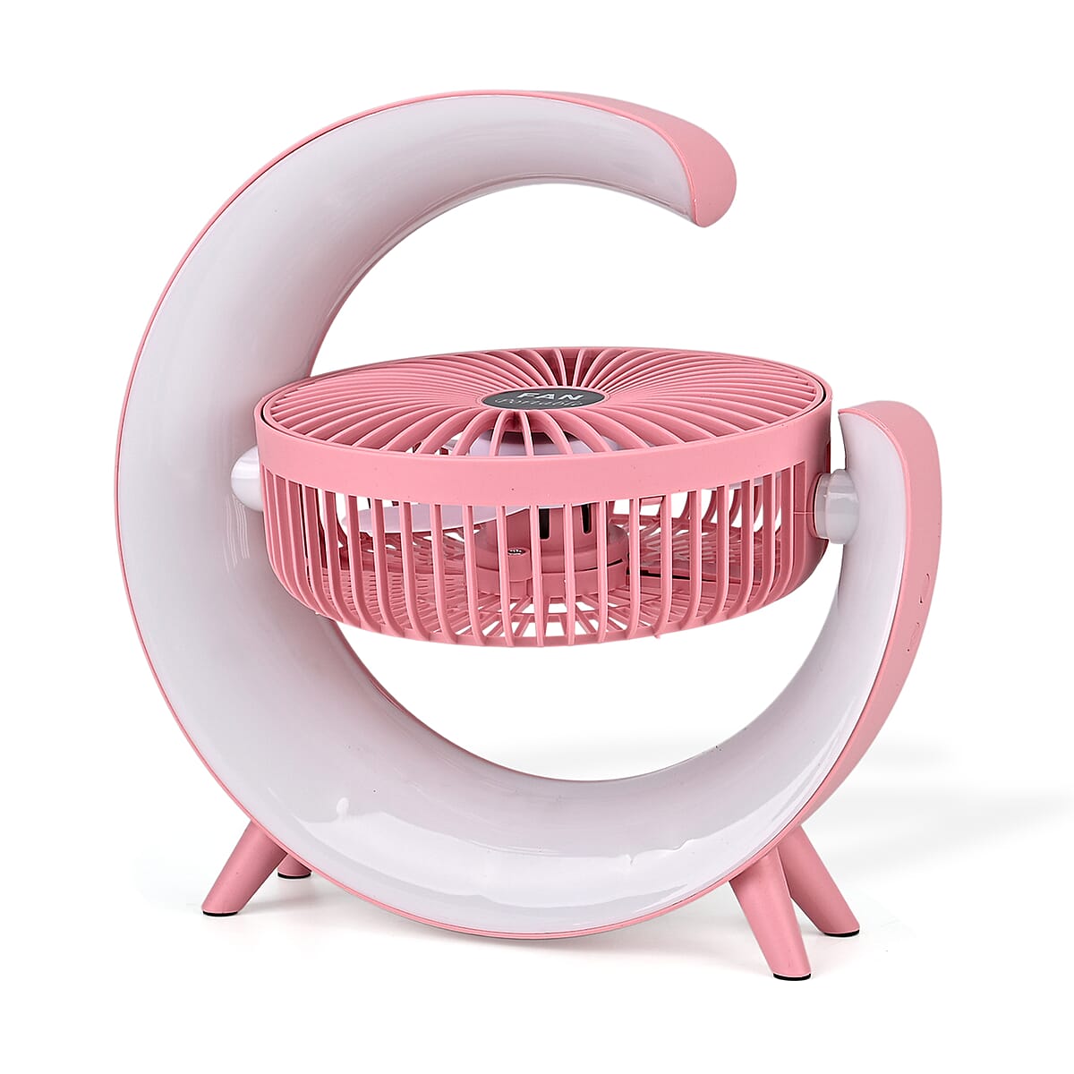 Livmore Pink RGB Fan with Color Lighting image number 5