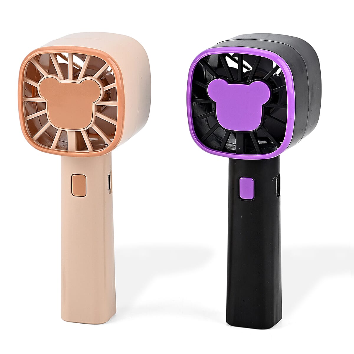 Livmore F12 Mini Fan - Cream/Black (2.44x6.34) image number 5