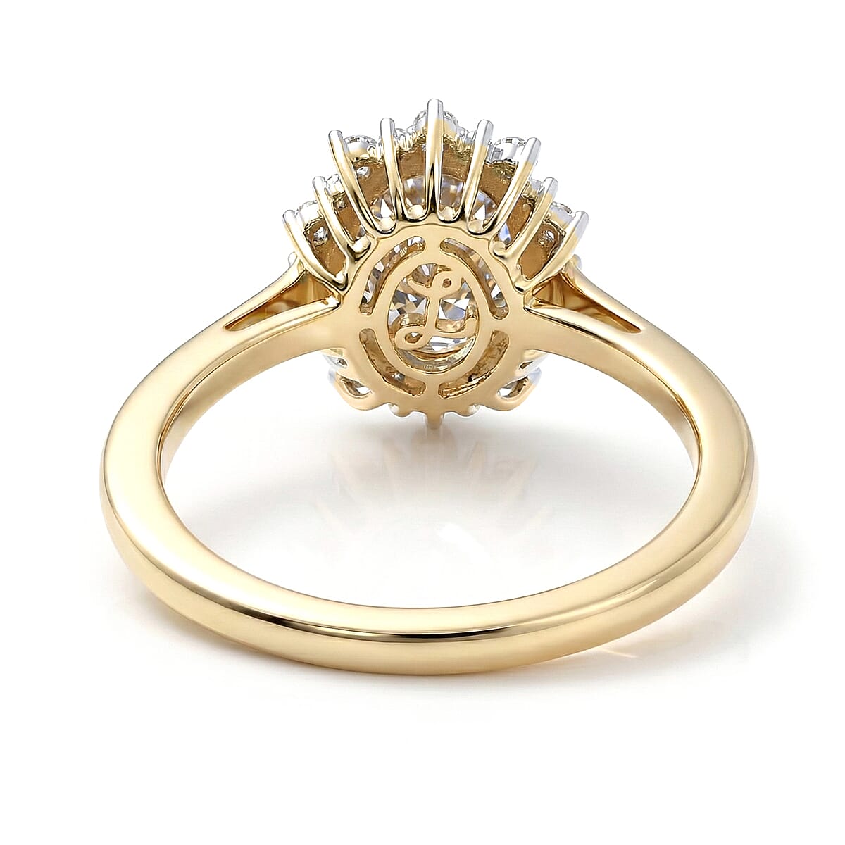 Luxoro AAA Madagascar Color Change Garnet and Diamond I2 2.40 ctw Ring in 10K Yellow Gold (Size 7.0) image number 4