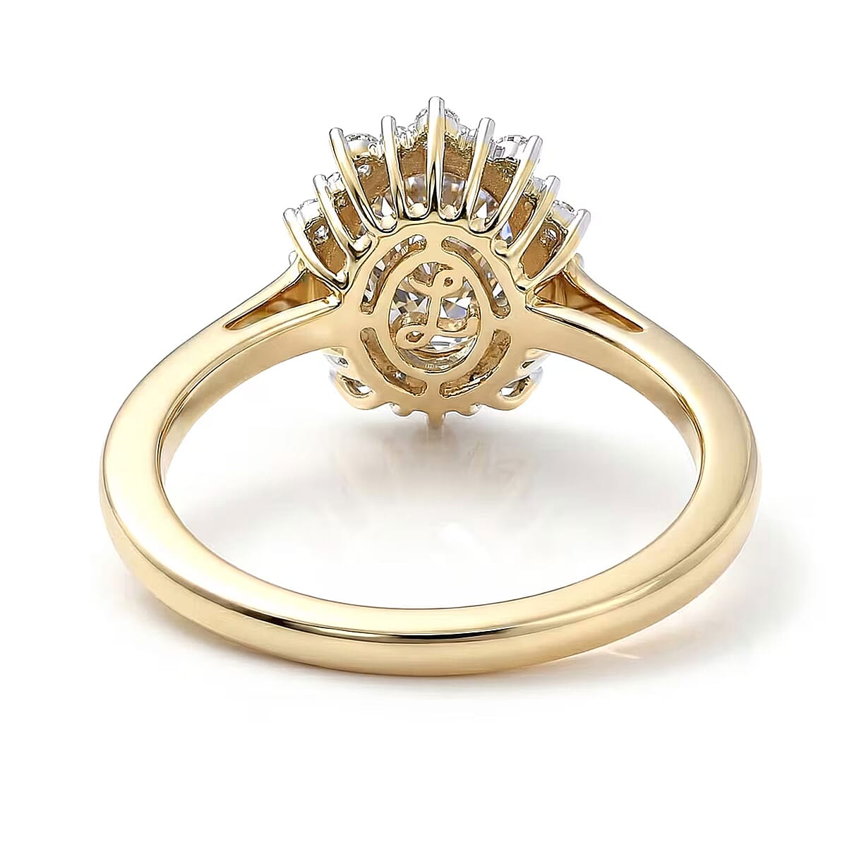 Luxoro 10K Yellow Gold AAA Madagascar Color Change Garnet, Diamond (I2) (0.26 cts) Ring (Size 7.0) 2.40 ctw image number 6