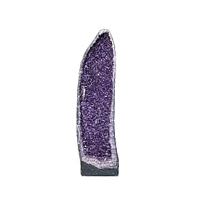 Home and Office Decor Amethyst Color Geode With Stand (152 lbs)