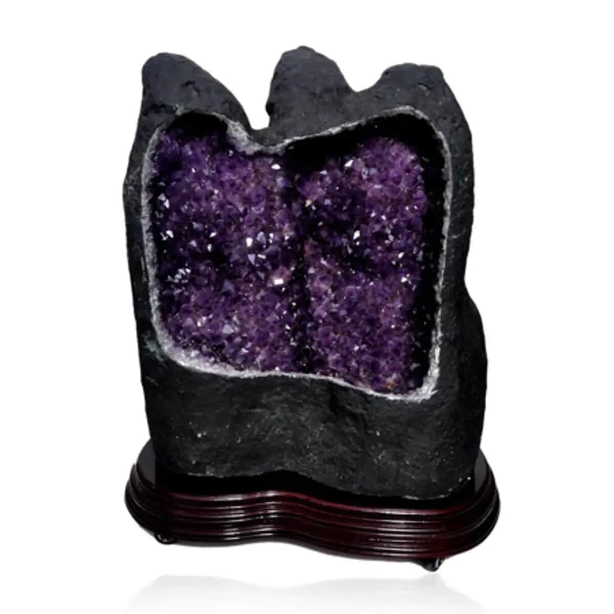 Home and Office Decor Uruguayan Amethyst Geode With Stand (405 lbs) image number 0