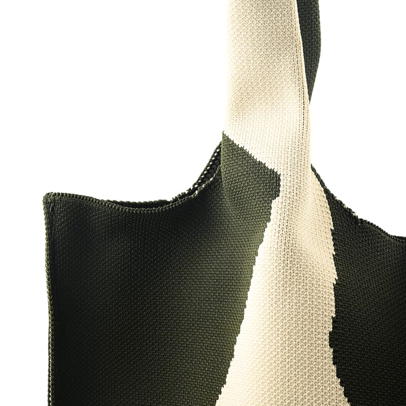 La Marey Green Knitting Tote Bag