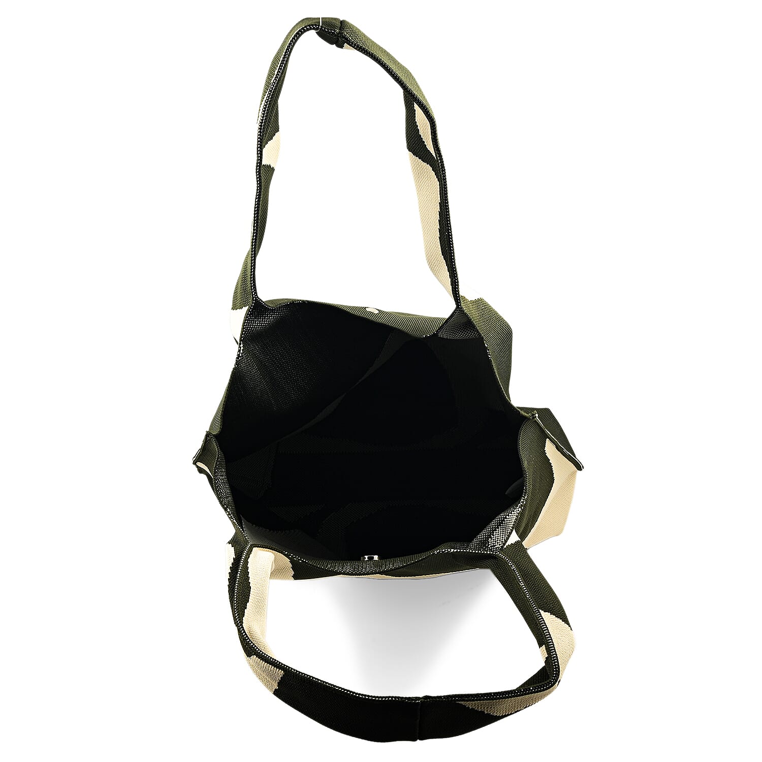 La Marey Green Knitting Tote Bag