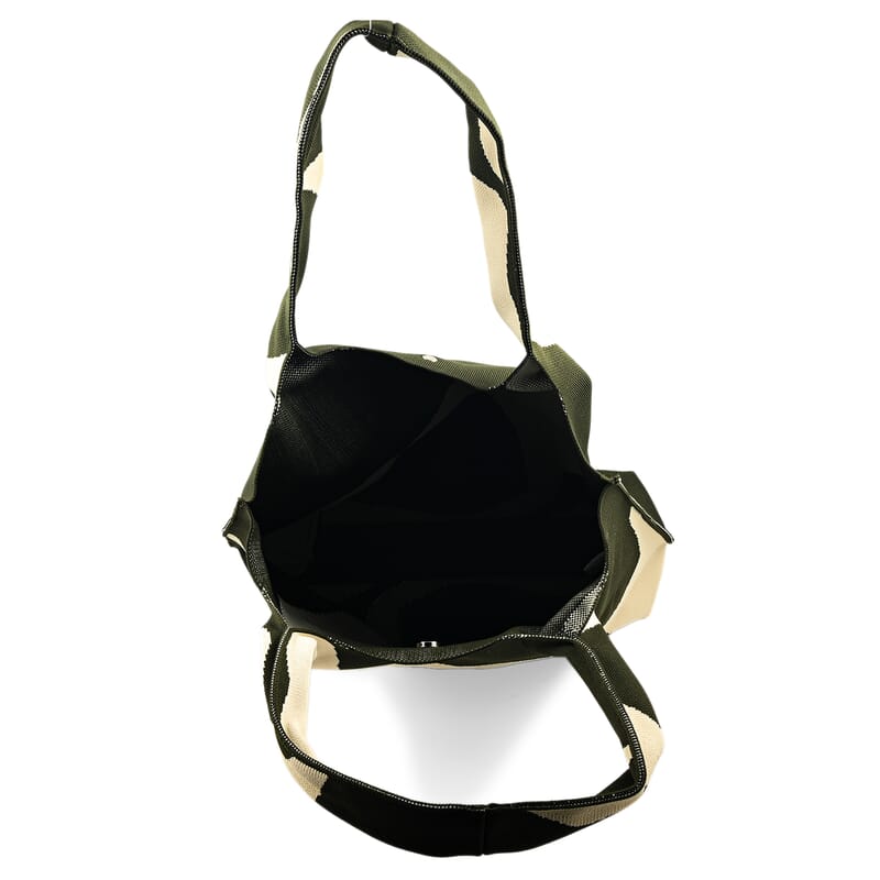 La Marey Green Knitting Tote Bag