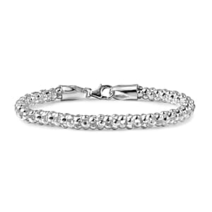 D'Joy Bracelet in Sterling Silver (7.25 In) 8.90 Grams