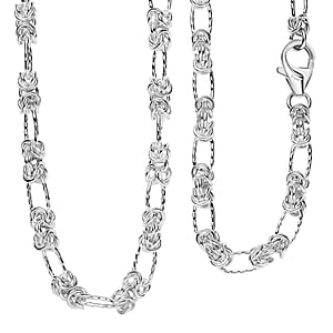 D'Joy Necklace in Sterling Silver 15.90 Grams 20 Inches 