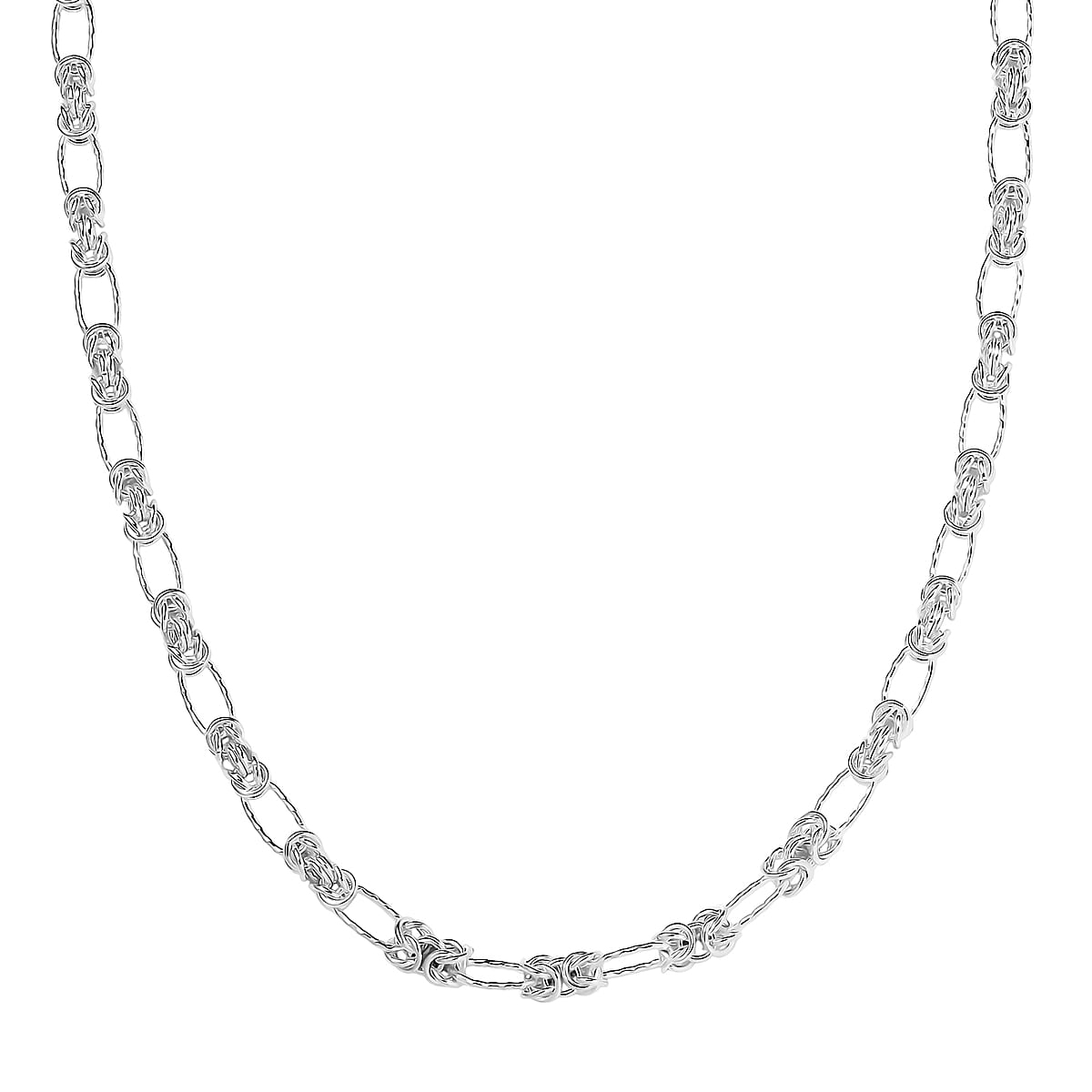 D'Joy Necklace in Sterling Silver 15.90 Grams 20 Inches  image number 3