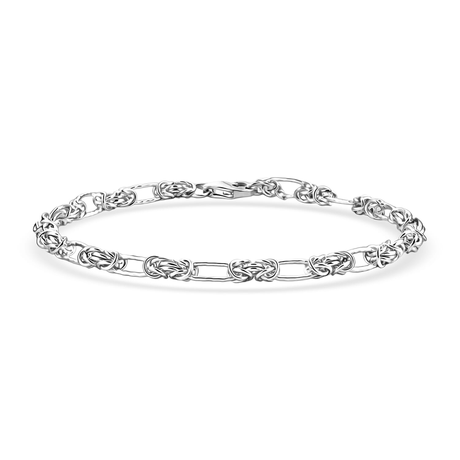 Buy D'Joy Byzantine Station Chain Bracelet in Sterling Silver