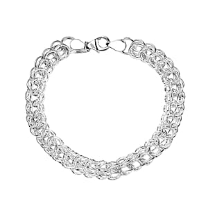 D'Joy Bracelet in Sterling Silver (7.25 In) 13.50 Grams
