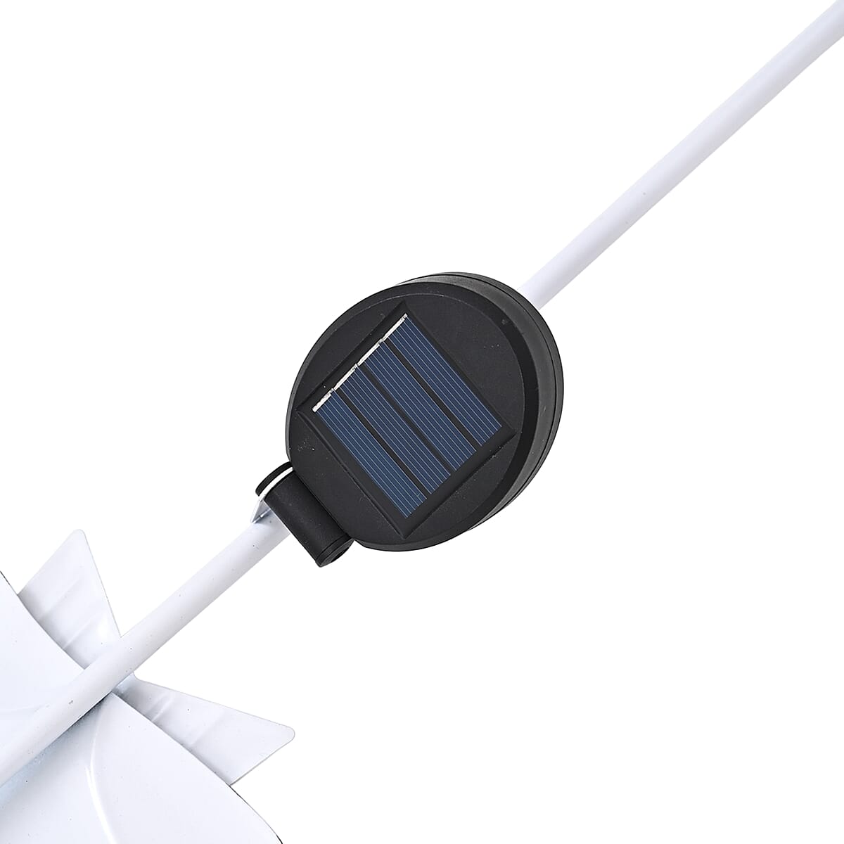 Livmore US Natuional Flag Pattern Whimsical Gnome Hat Solar Spinner Stake image number 6