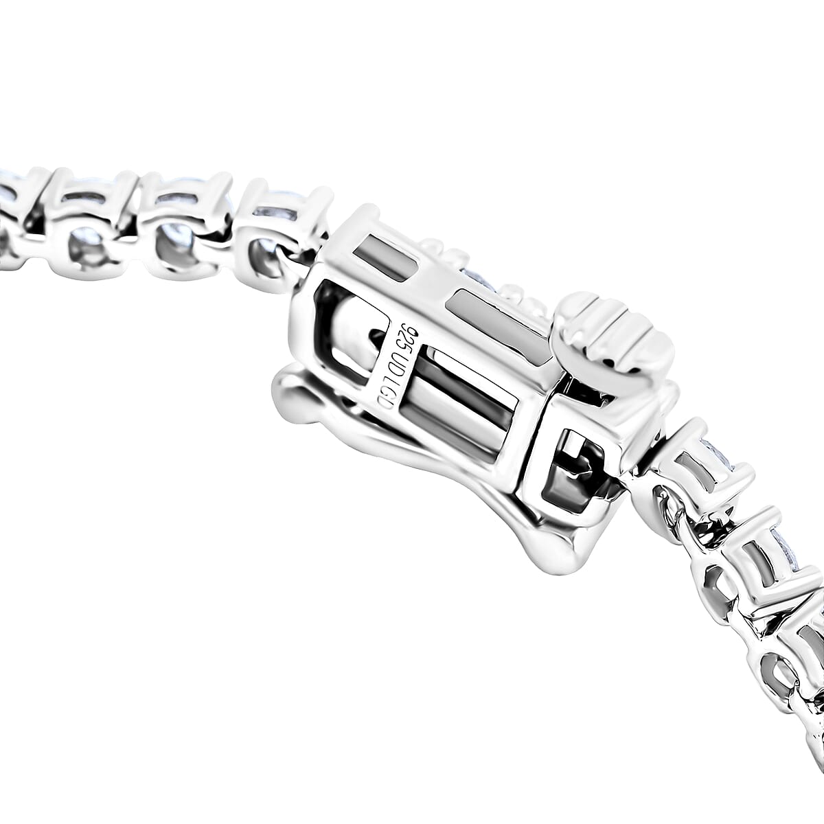 NY Closeout Deal Diamond 0.40 ctw Bracelet in Sterling Silve (7.00 In)  image number 3