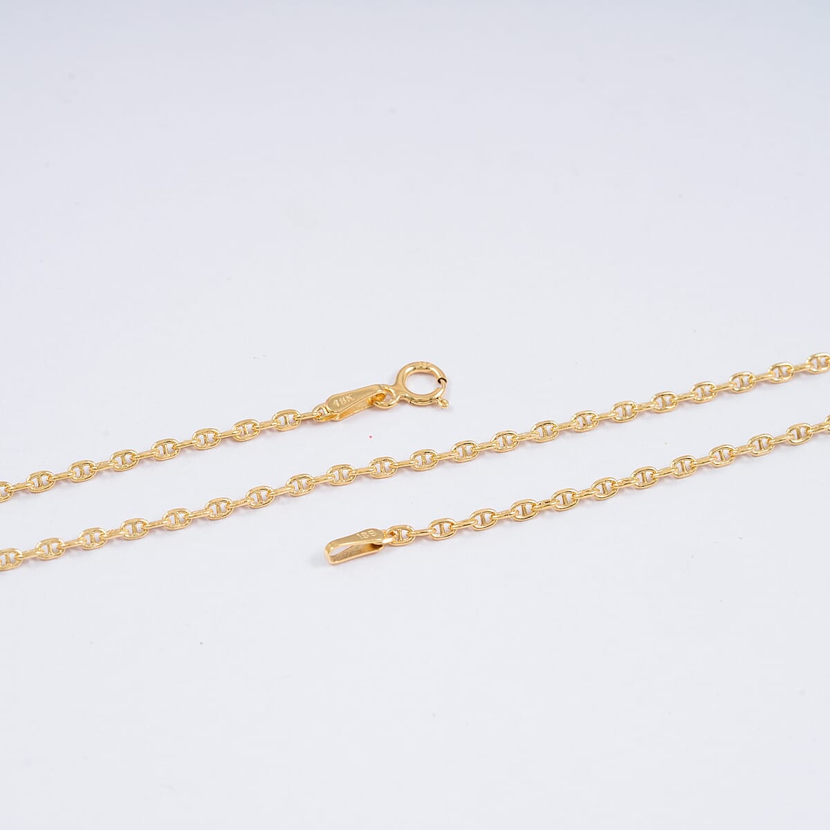 18K Yellow Gold Twisted Mariner Chain Necklace (20 Inches) (2.30 Grams) image number 3