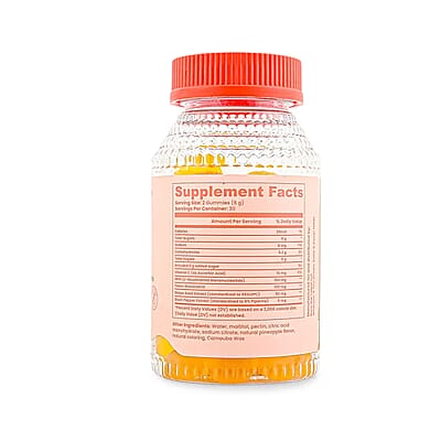 Bust My Burnout NMN + Resveratrol Supplement (60 Pineapple Gummies) Made in US