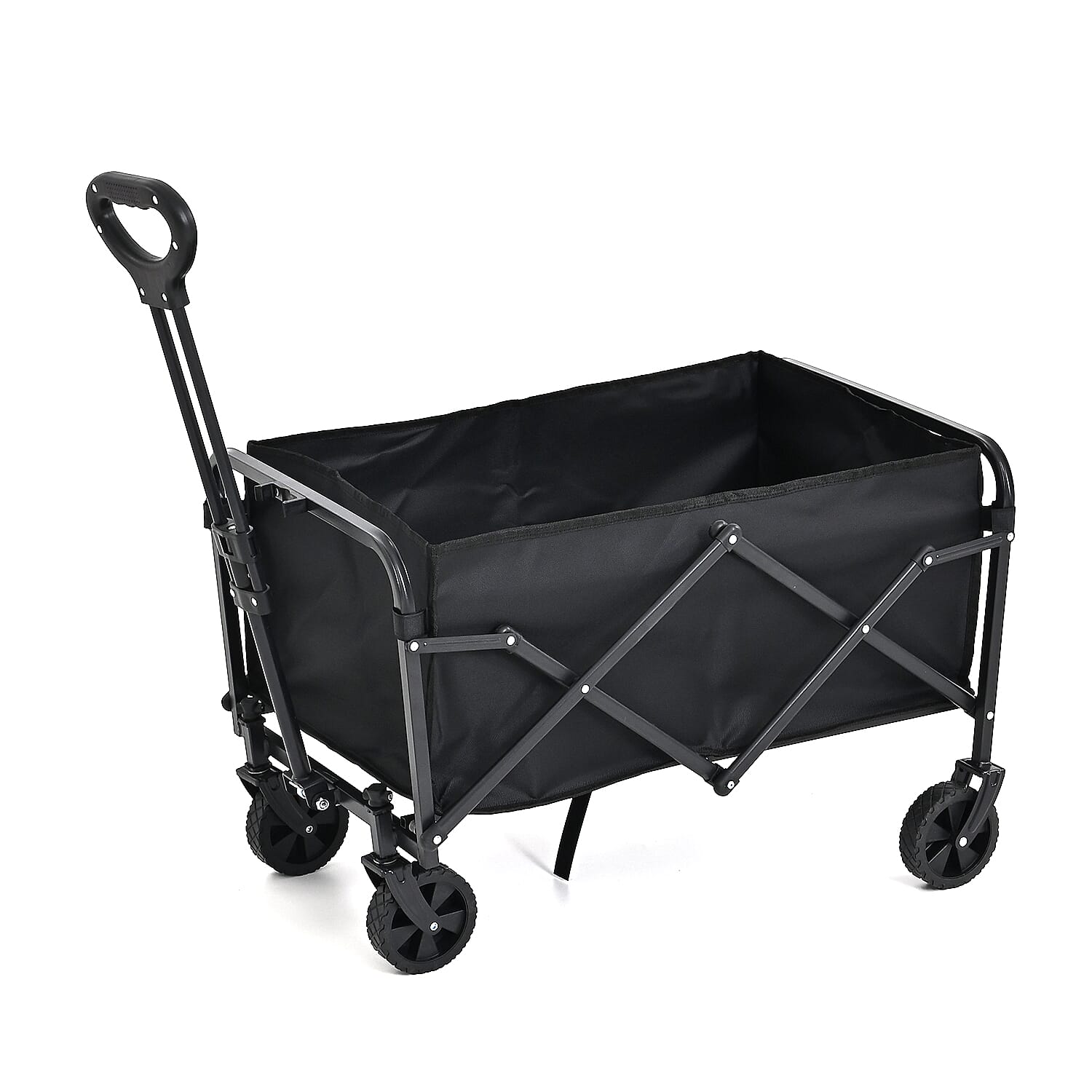 Livmore Folding Pushcart - Black