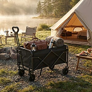 Livmore Folding Pushcart - Black