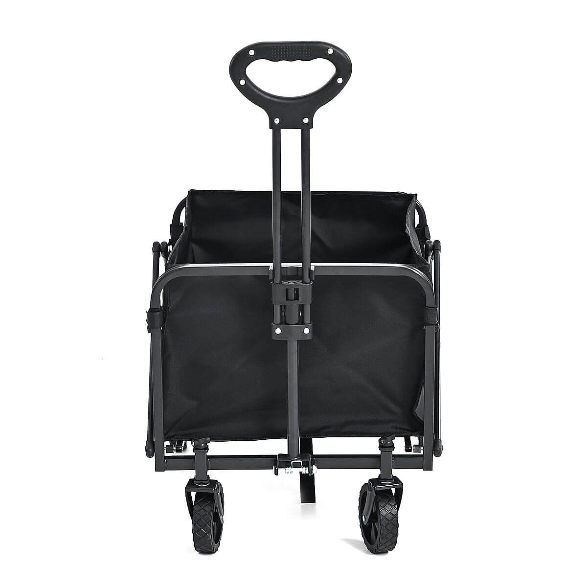 Livmore Folding Pushcart - Black image number 5