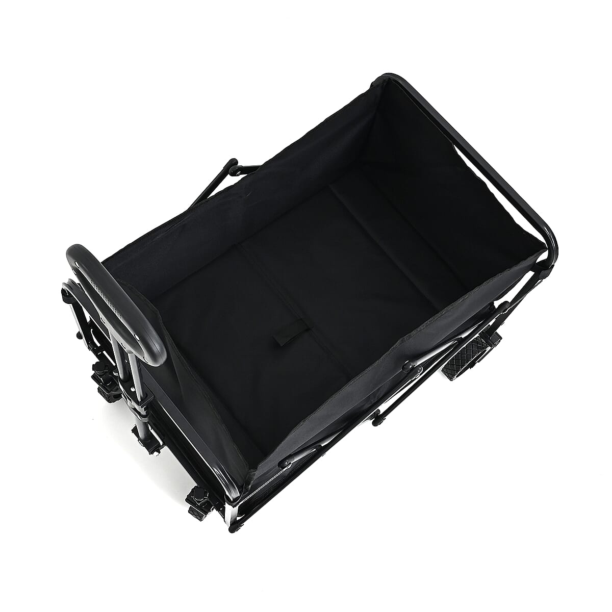 Livmore Folding Pushcart - Black image number 6