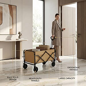 Livmore Folding Pushcart - Khaki