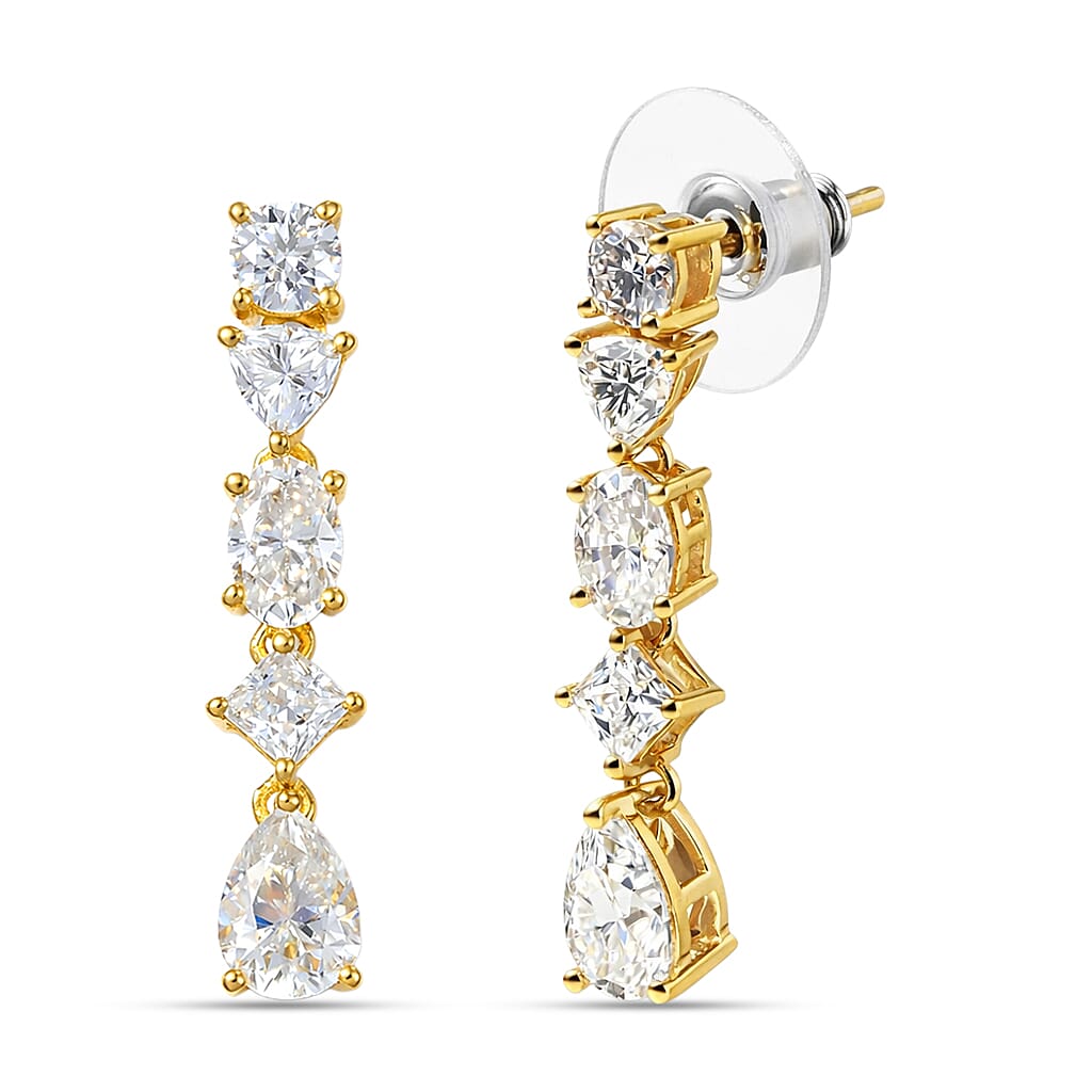 Yellow Gold Over Sterling Silver