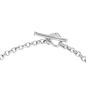 EverTrue Moissanite Forever Linked Hearts Bracelet in Platinum Bond (8.00 In) 0.75 ctw