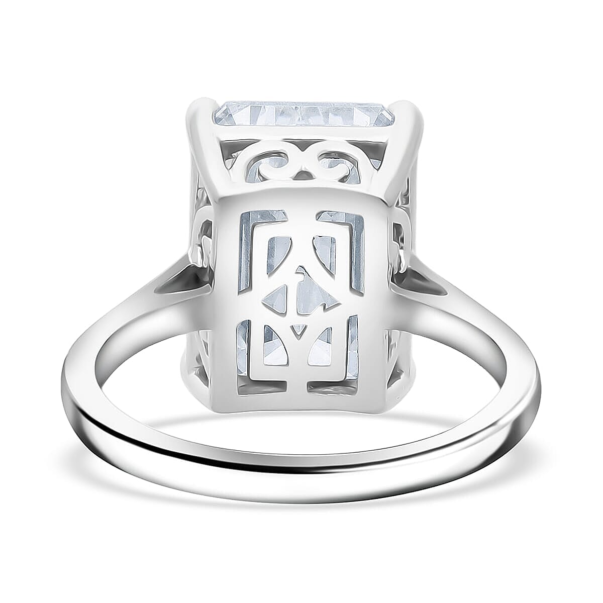 IGI Certified 950 Platinum Luxuriant Lab Grown Diamond (G, VS) Ring (Size 10.0) (8.75 g) 10.10 ctw image number 4