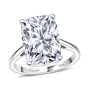 IGI Certified Luxuriant Lab Grown Diamond Ring in 950 Platinum 10.10 ctw (Size 6.0)
