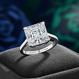 IGI Certified Luxuriant Lab Grown Diamond Ring in 950 Platinum 10.10 ctw (Size 6.0)