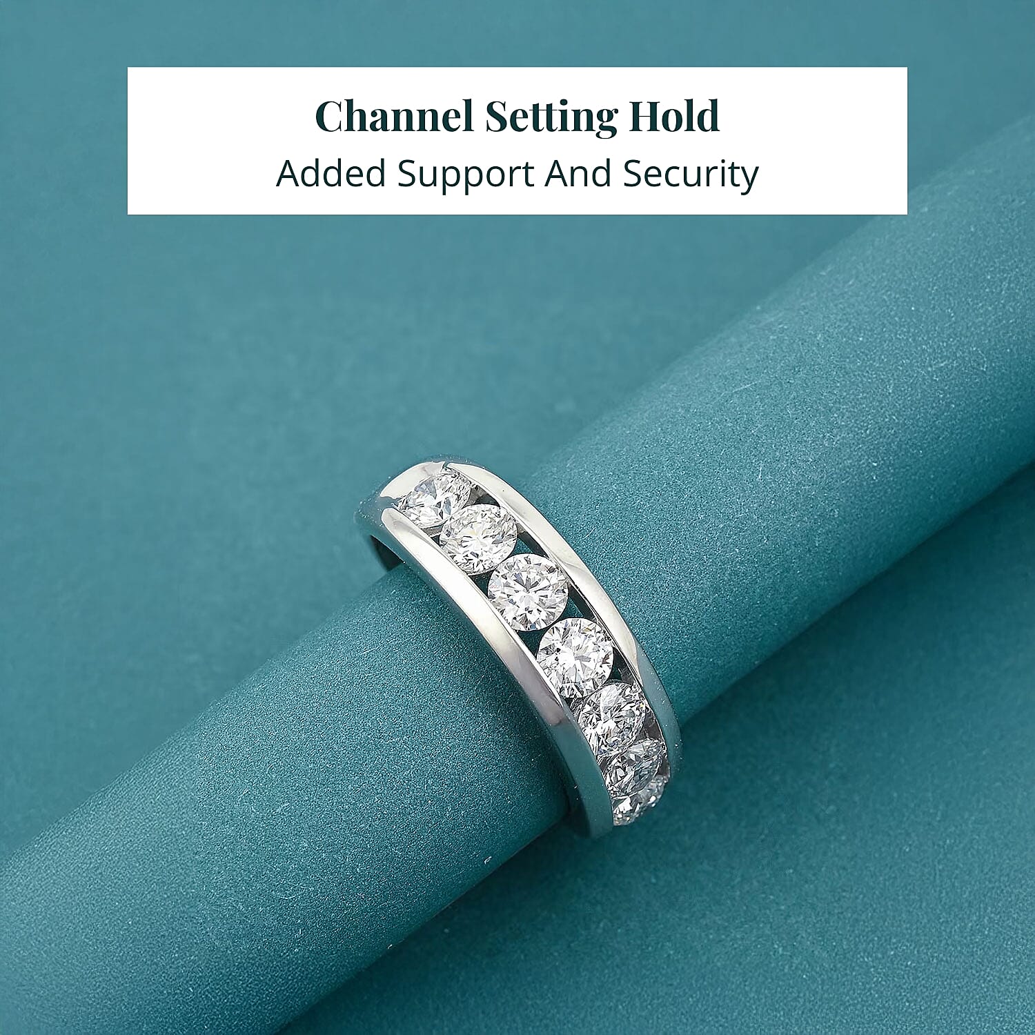 Luxuriant Lab Grown Diamond Men's Ring in Sterling Silver 2.00 ctw (Size 13.0)