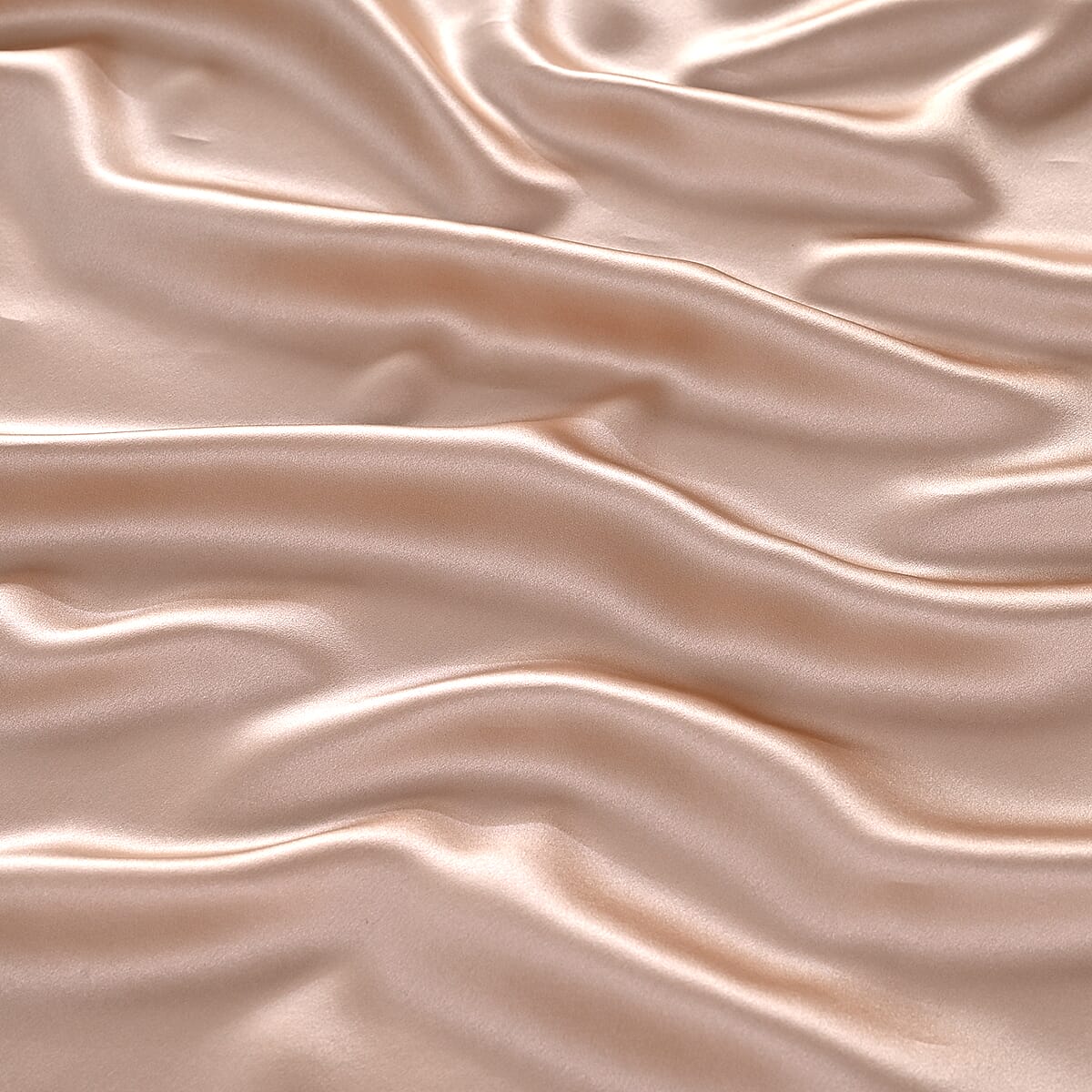 La Marey Signature Print Beige 100% Mulberry Silk Duvet Cover with Mop Button Packing - Queen image number 2