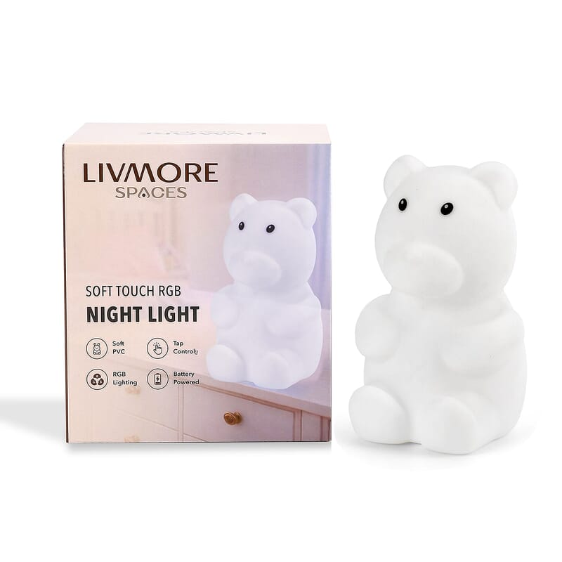 Livmore Little Bear RGB LED Light (3xAAA Not Included)