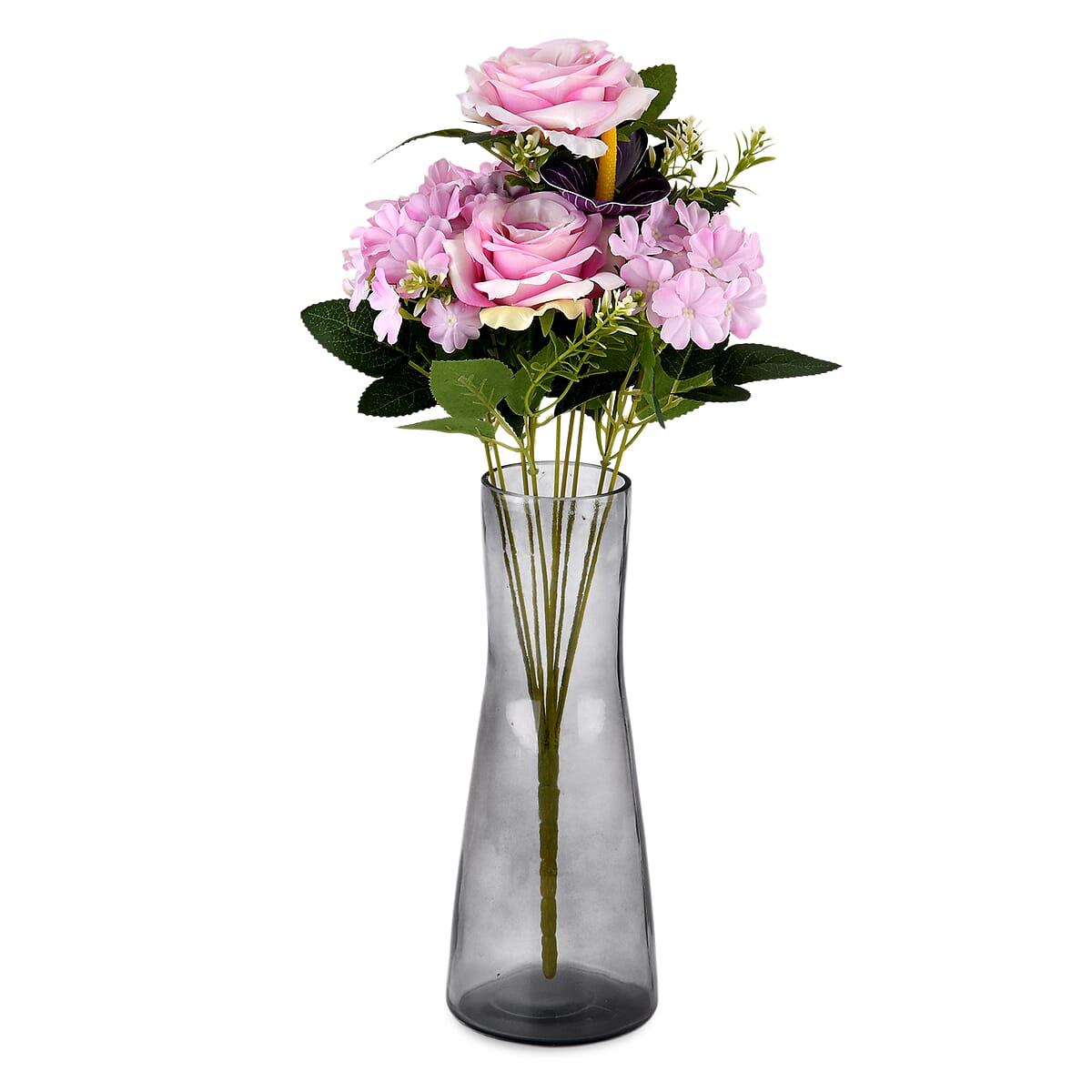 Livmore Pink Dual Size Bloom Stem D&eacute;cor Artificial Flower image number 2