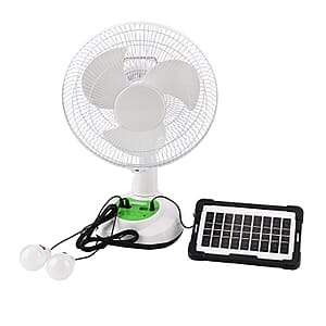 Desktop Fan Speed Adjustment with 2 LED Bulb
