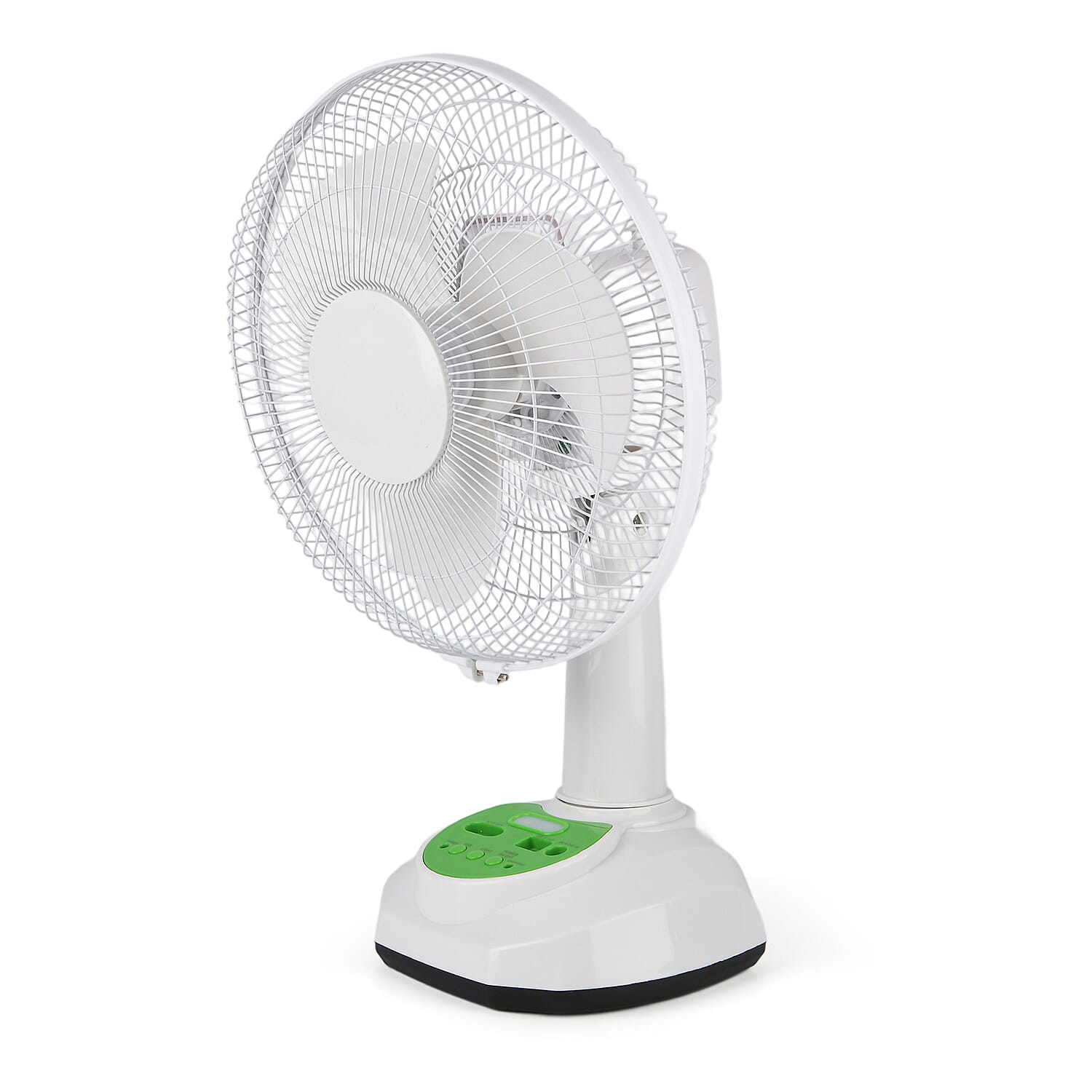 Desktop Fan Speed Adjustment with 2 LED Bulb