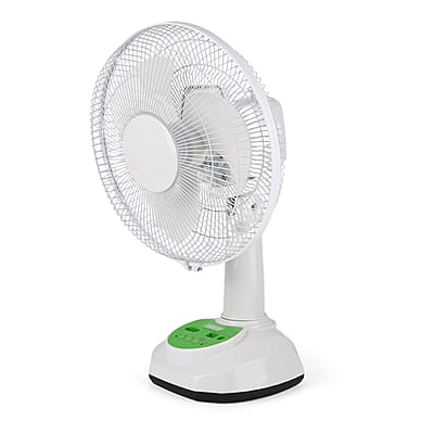 Desktop Fan Speed Adjustment with 2 LED Bulb