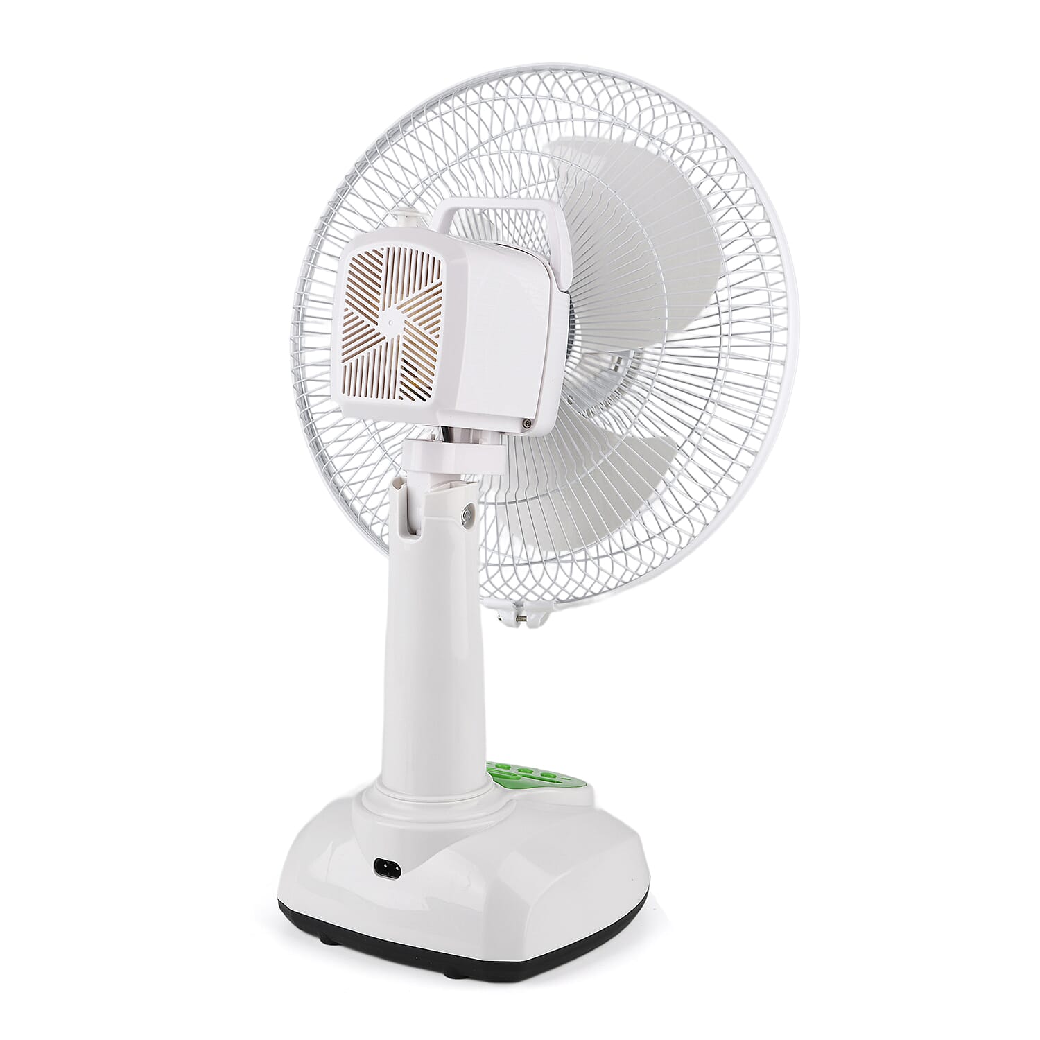 Desktop Fan Speed Adjustment with 2 LED Bulb