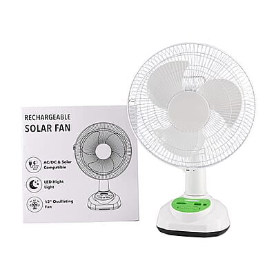 Desktop Fan Speed Adjustment with 2 LED Bulb