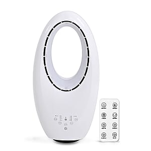 Livmore 3 Speed Wind Bladeless Wireless Fan with Remote Control