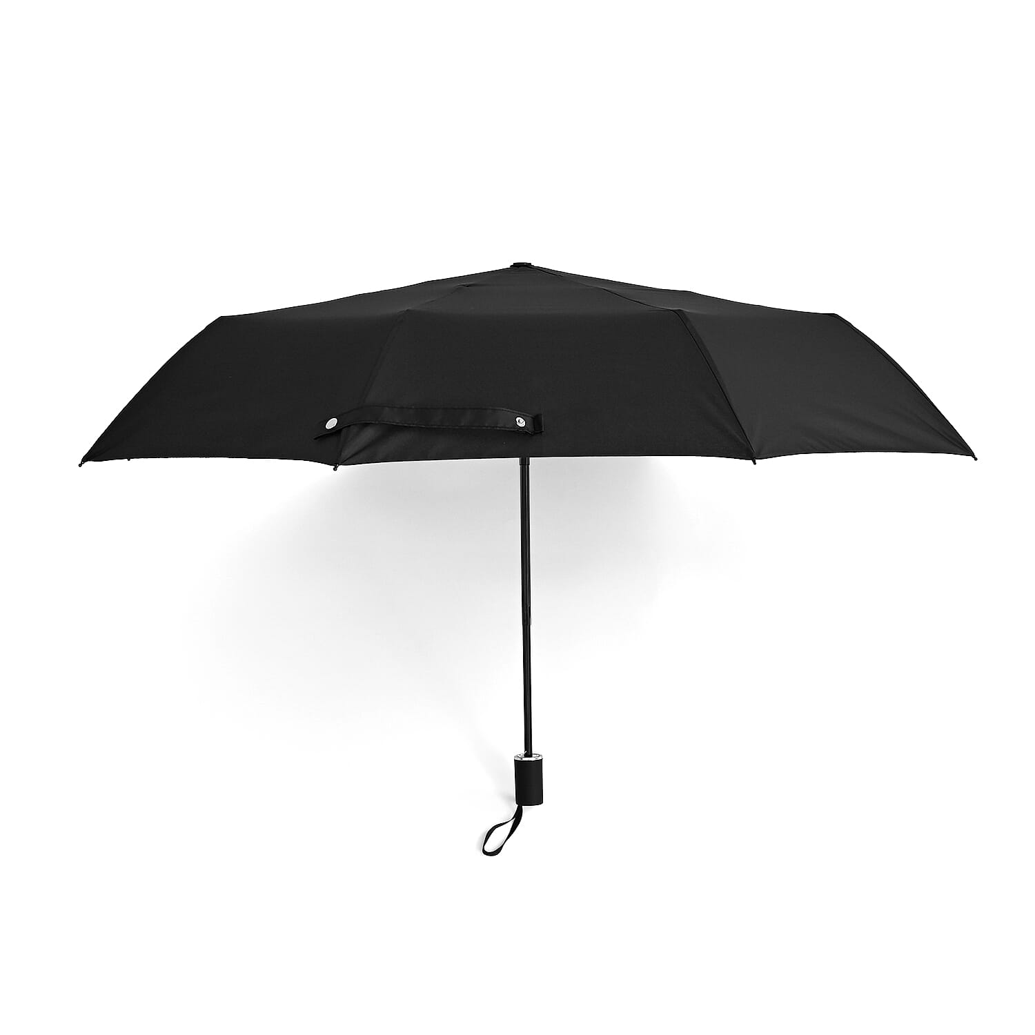 Livmore Black Three-Fold Umbrella
