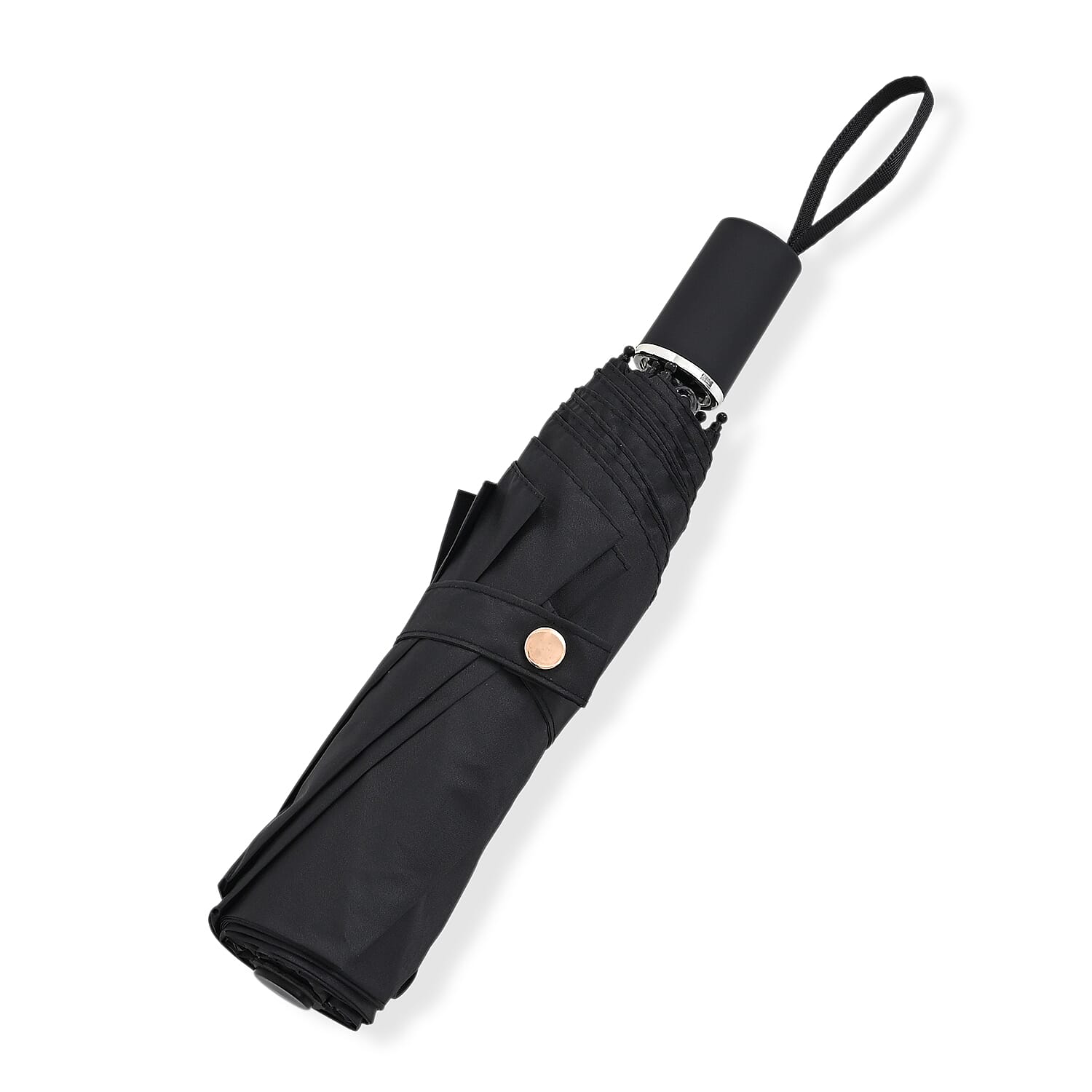 Livmore Black Three-Fold Umbrella