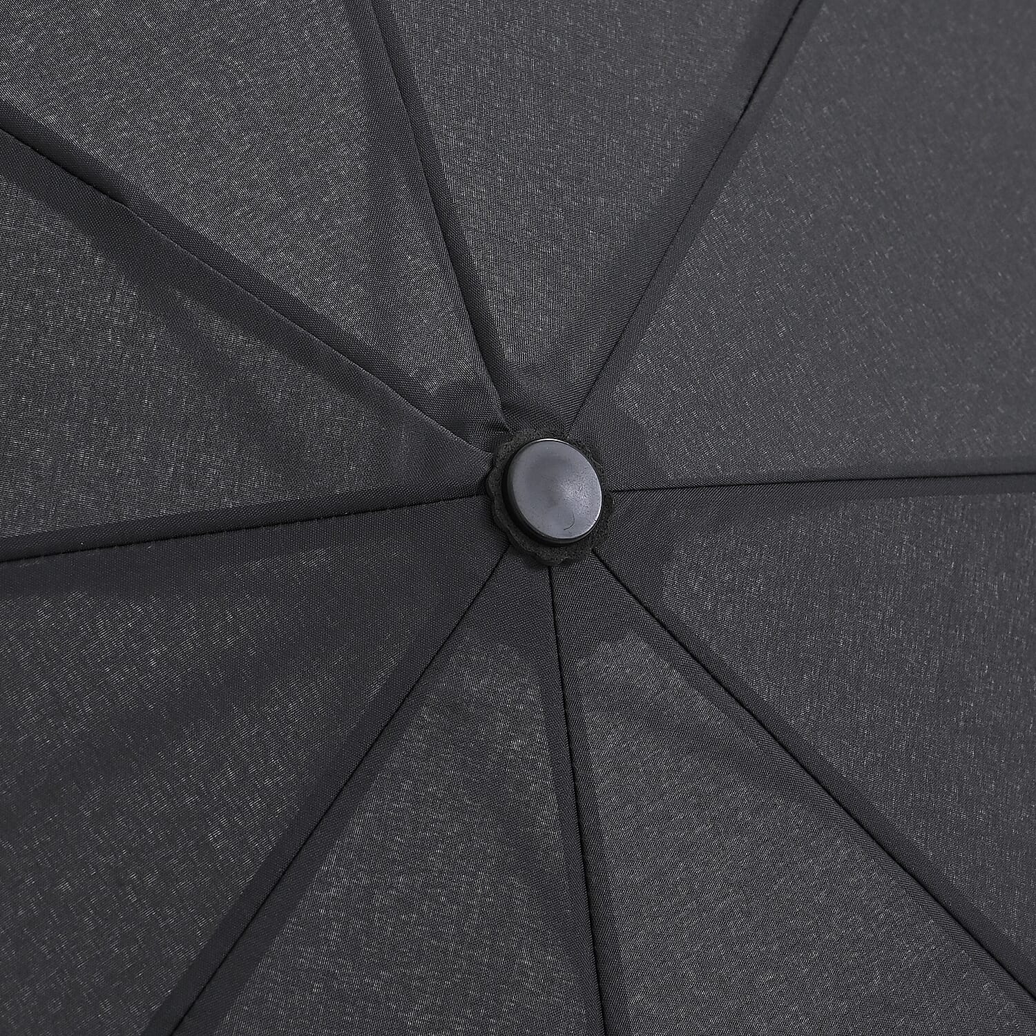 Livmore Black Three-Fold Umbrella